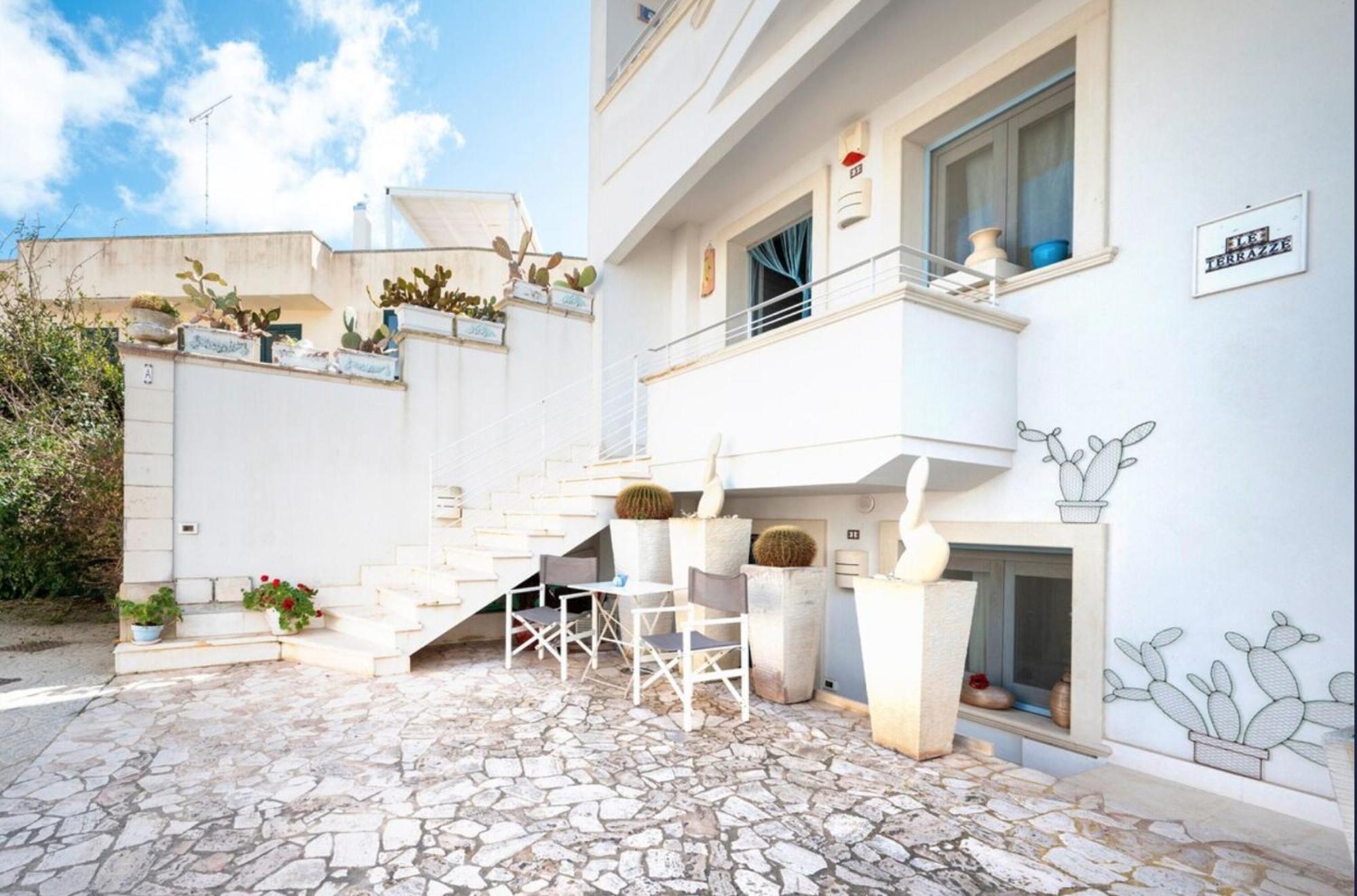 Le Terrazze Apartment Отранто Екстериор снимка